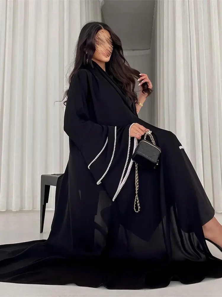 عباية كيمونو سوداء